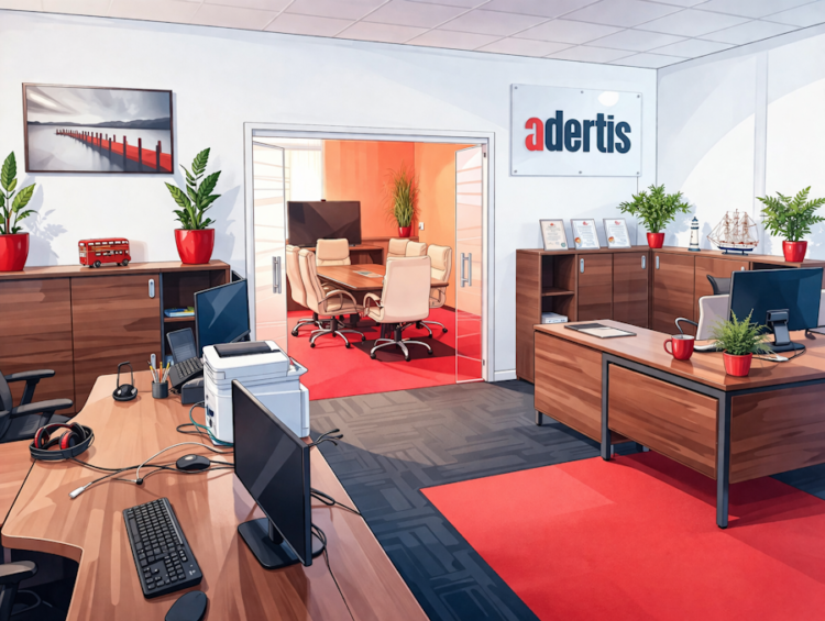 Adertis Kft. irodája