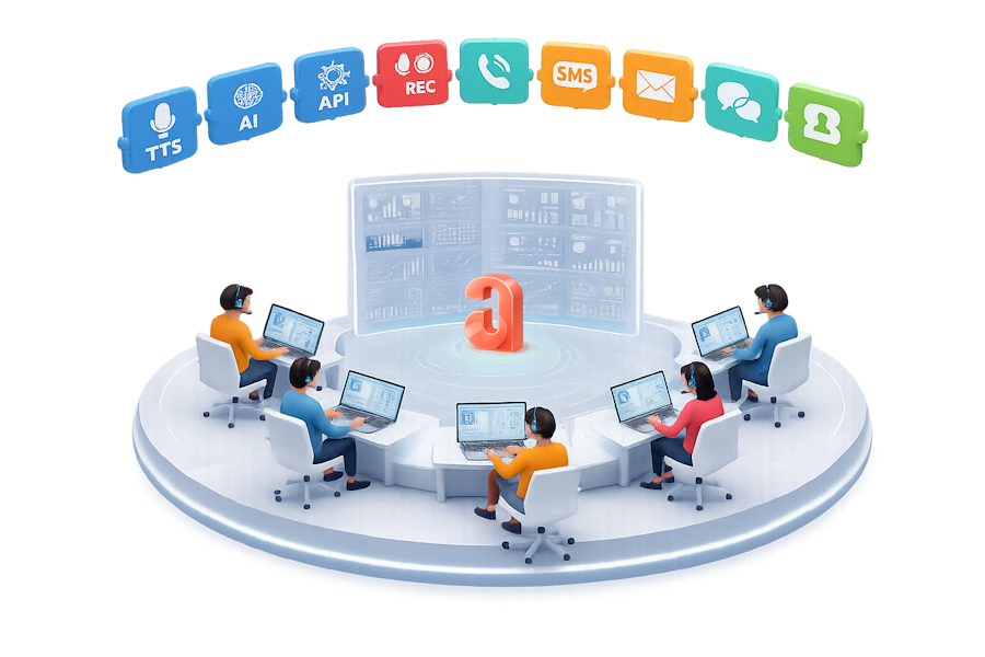 ügyfélszolgálai és cal center rendszer